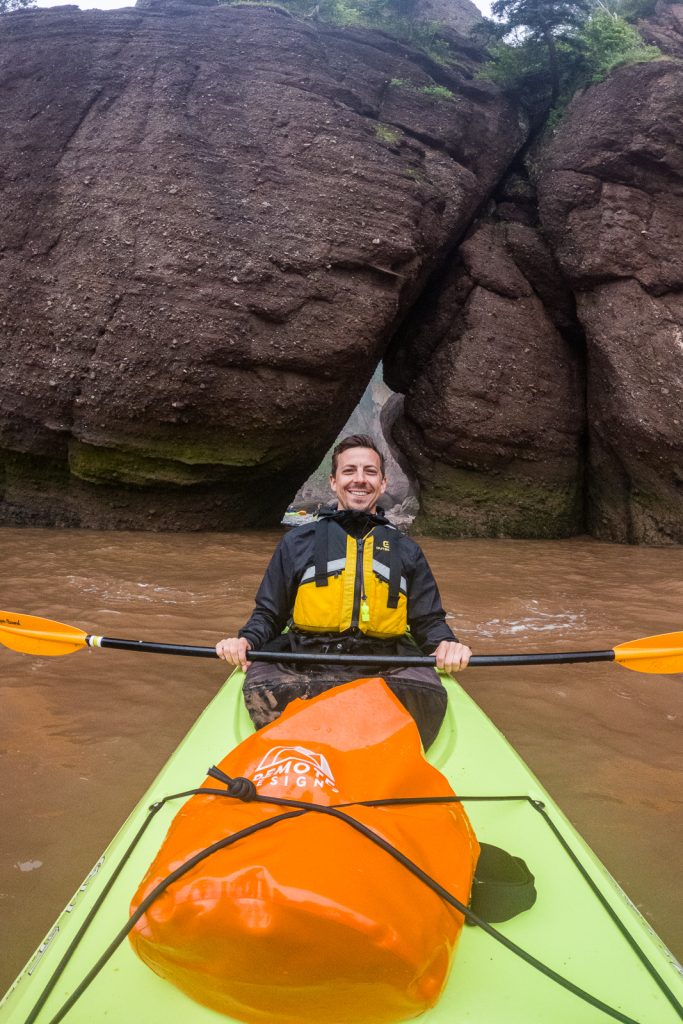 Hopewell Rocks in New Brunswick Bay of Fundy