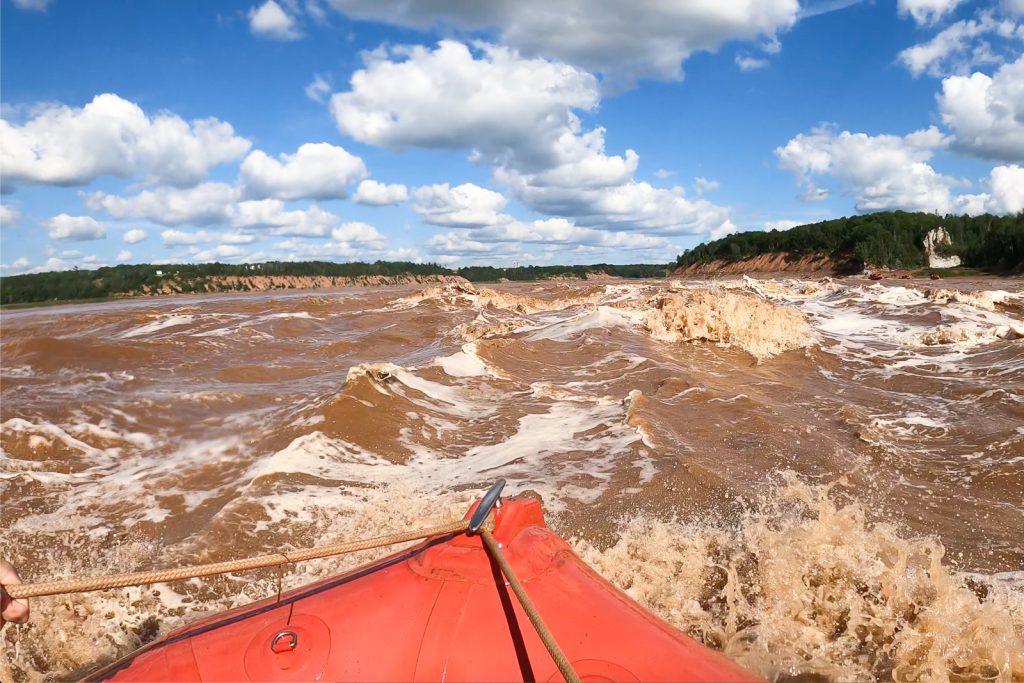 Tidal Bore Rafting Nova Scotia