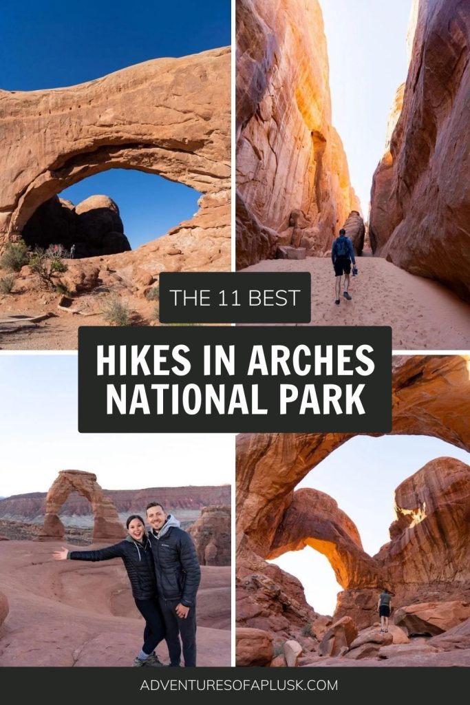 Best Hikes in Arches National Park | Things to do in Arches National Park | Best Hikes in Utah | Delicate Arch Trail | Southern Utah | Mighty Five | Utah National Park Road Trip