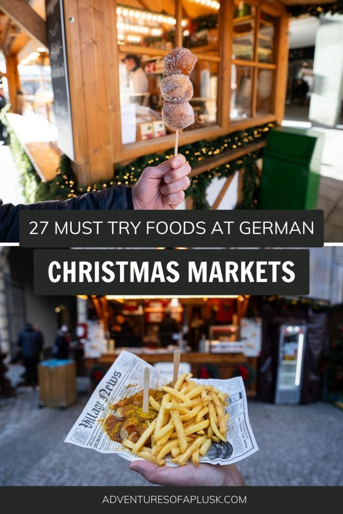 27 German Christmas Market foods to try
