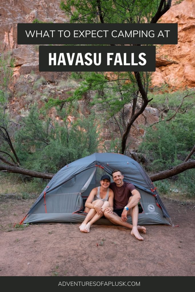 Camping at Havasu Falls (Havasupai Campground): What to expect!
