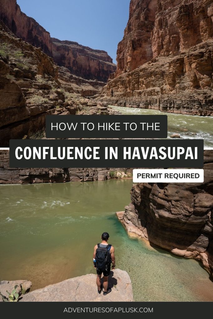 How to hike to The Confluence in Havasupai