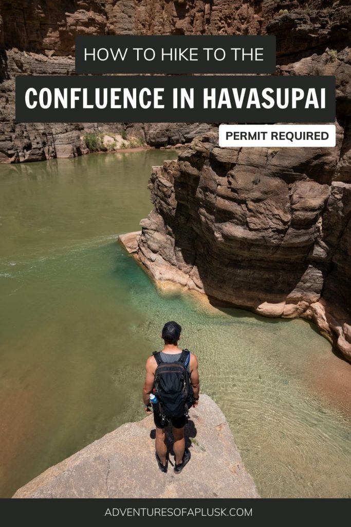 How to hike to The Confluence in Havasupai