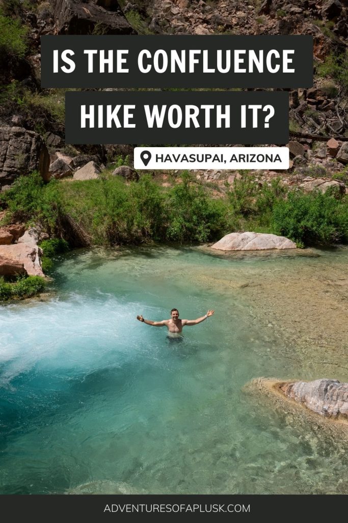 How to hike to The Confluence in Havasupai