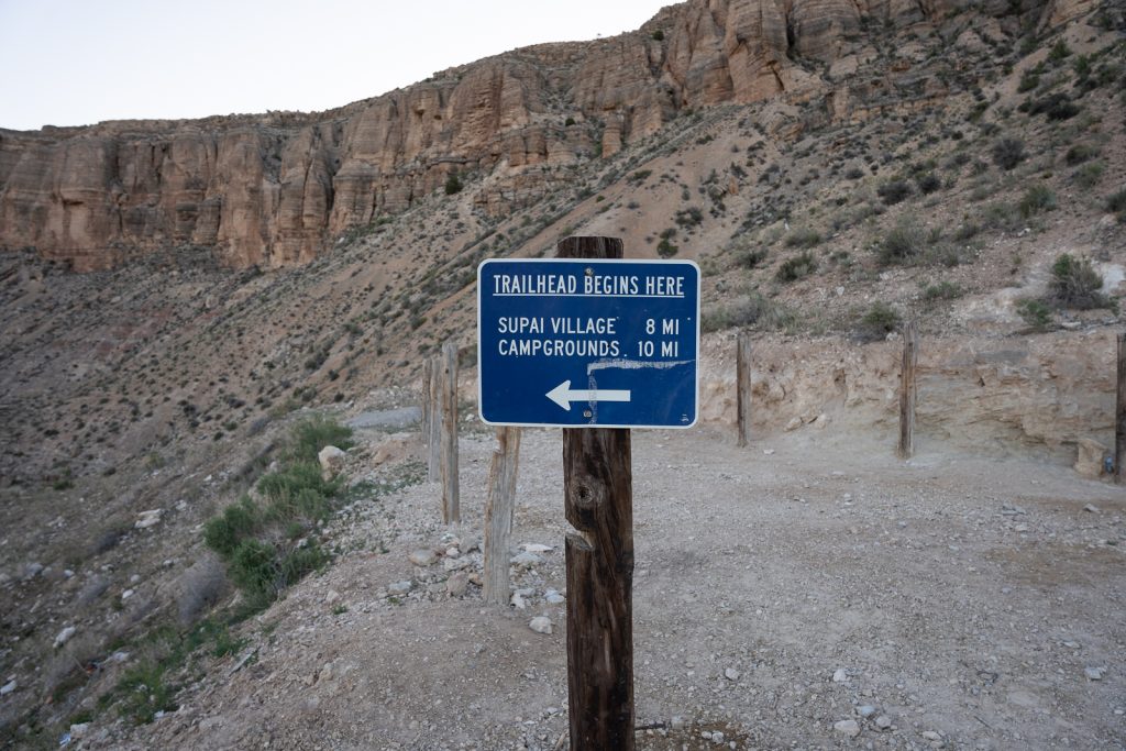 Havasupai Trailhead