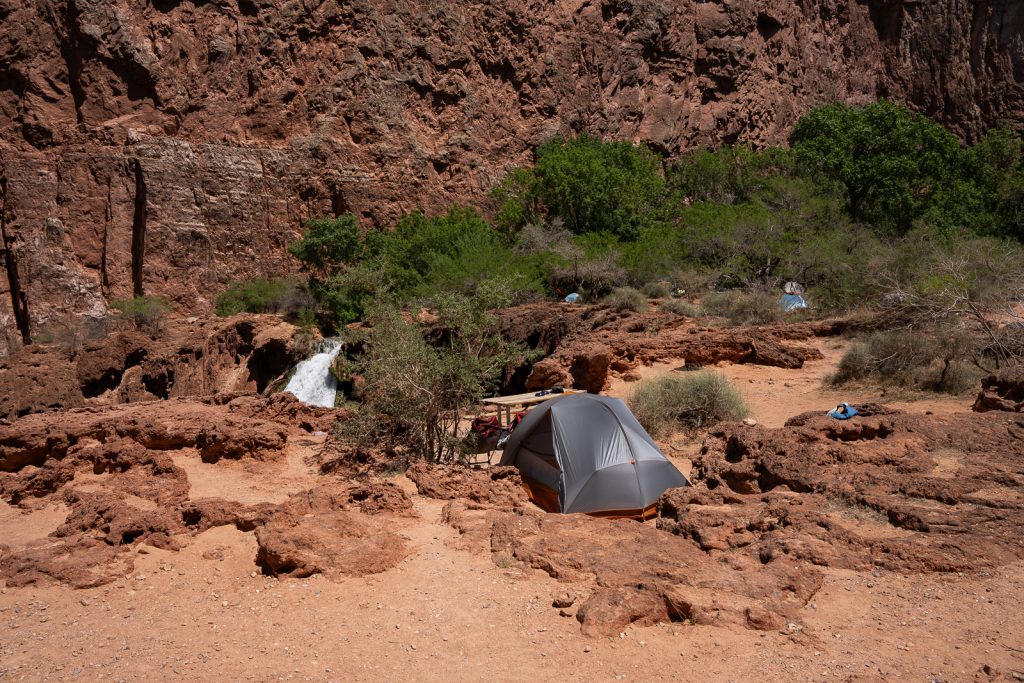 Camping Havasu Falls