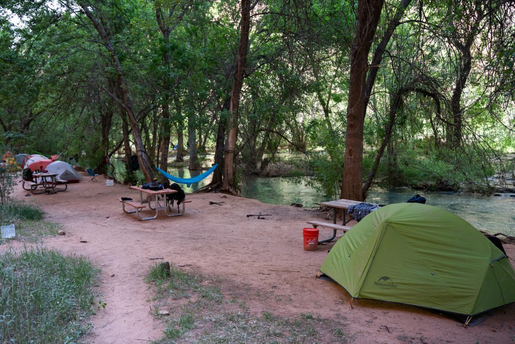 Camping Havasu Falls