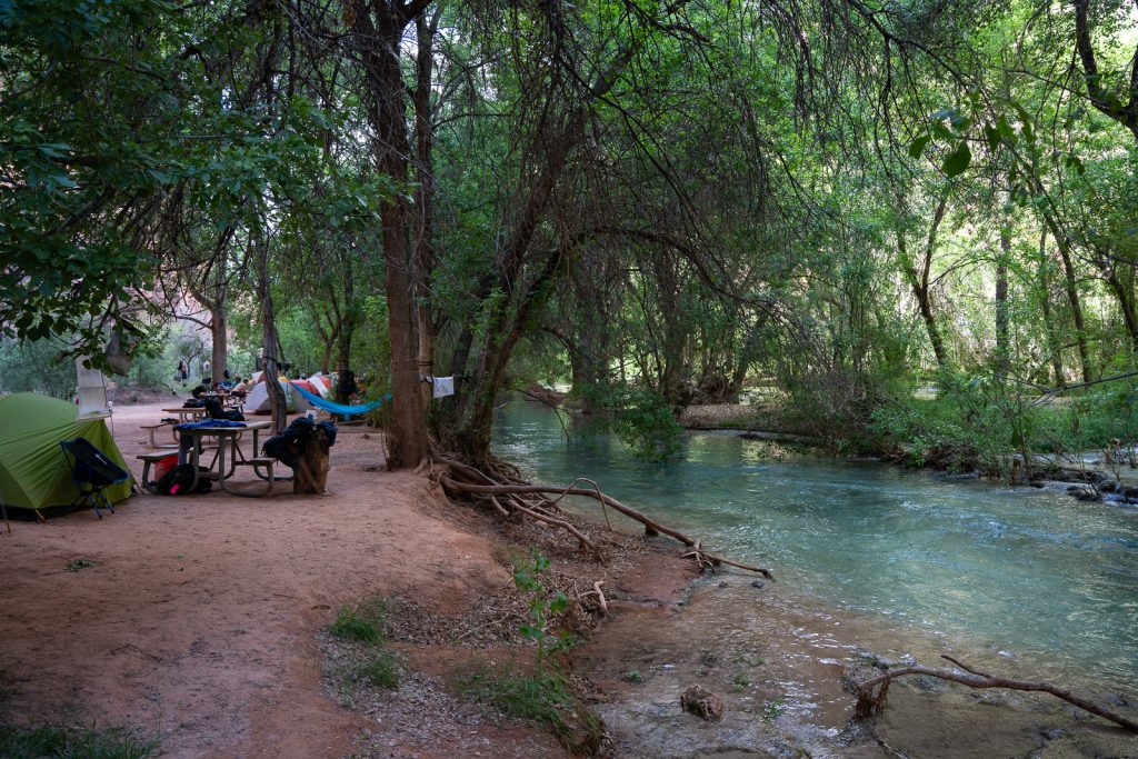 Camping Havasu Falls