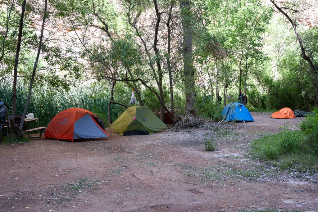 Camping Havasu Falls