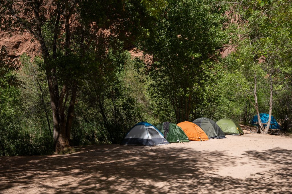 Camping Havasu Falls