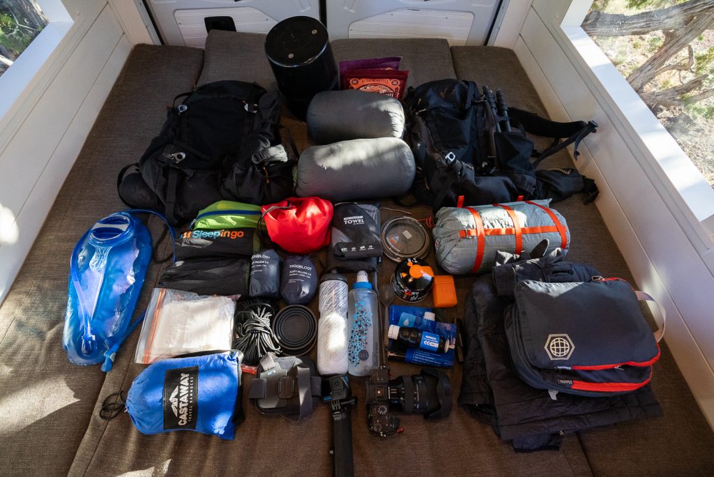 Havasupai Packing List