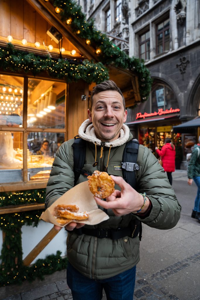 Apfelkücherl German Christmas Market foods