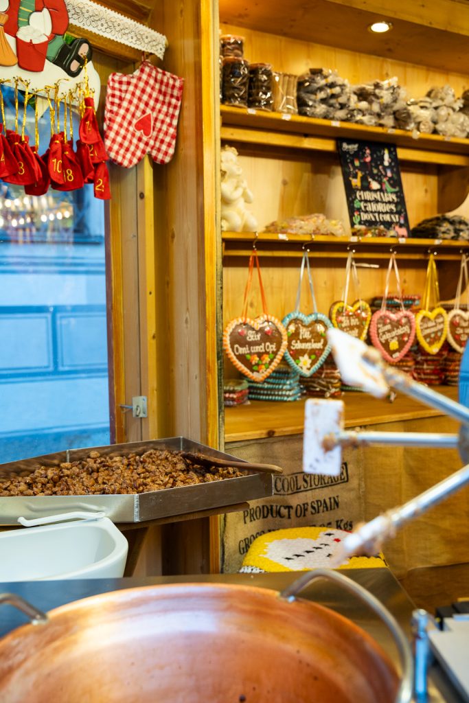 Gebrannte Mandeln German Christmas Market foods