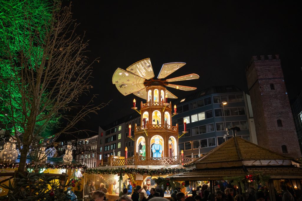 Munich Christmas Market at the Sendlinger Gate