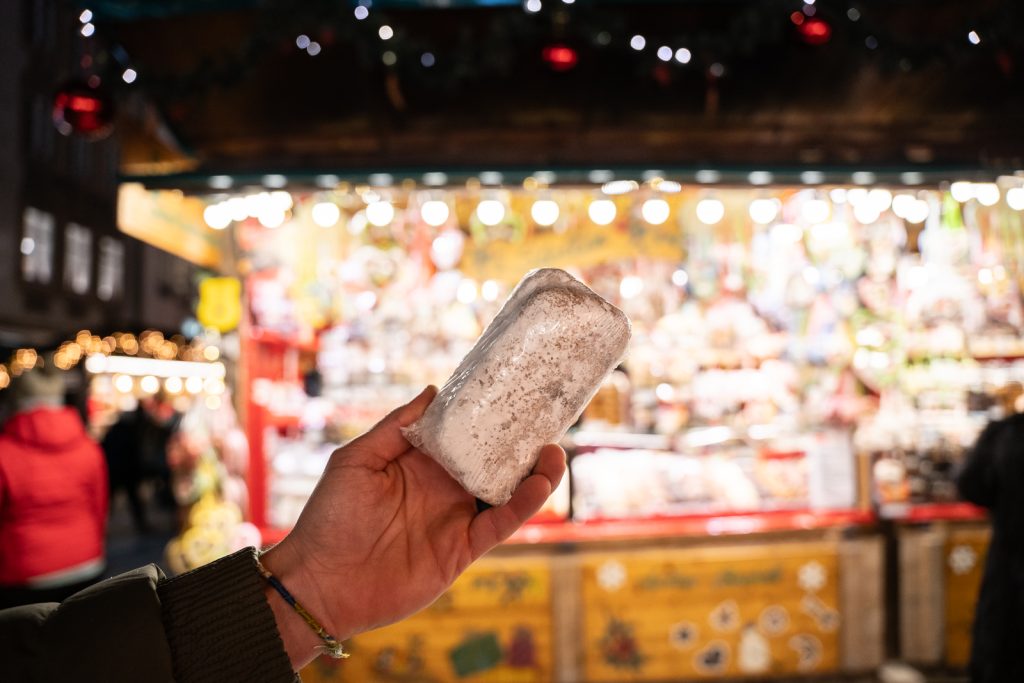 Stollen German Christmas Market foods