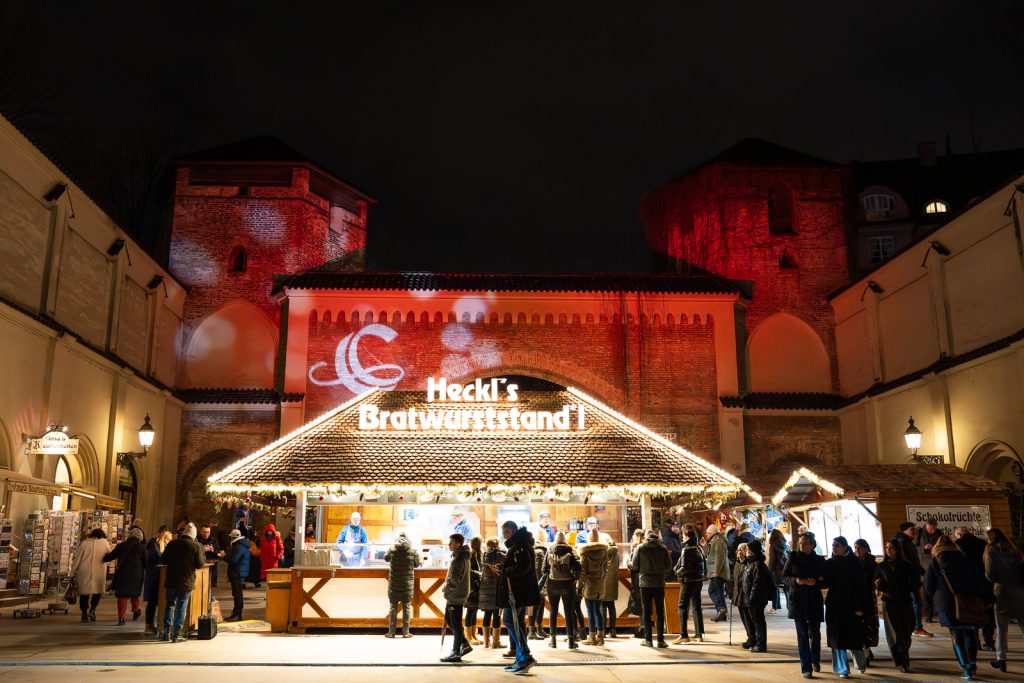 Munich Christmas Market at the Sendlinger Gate