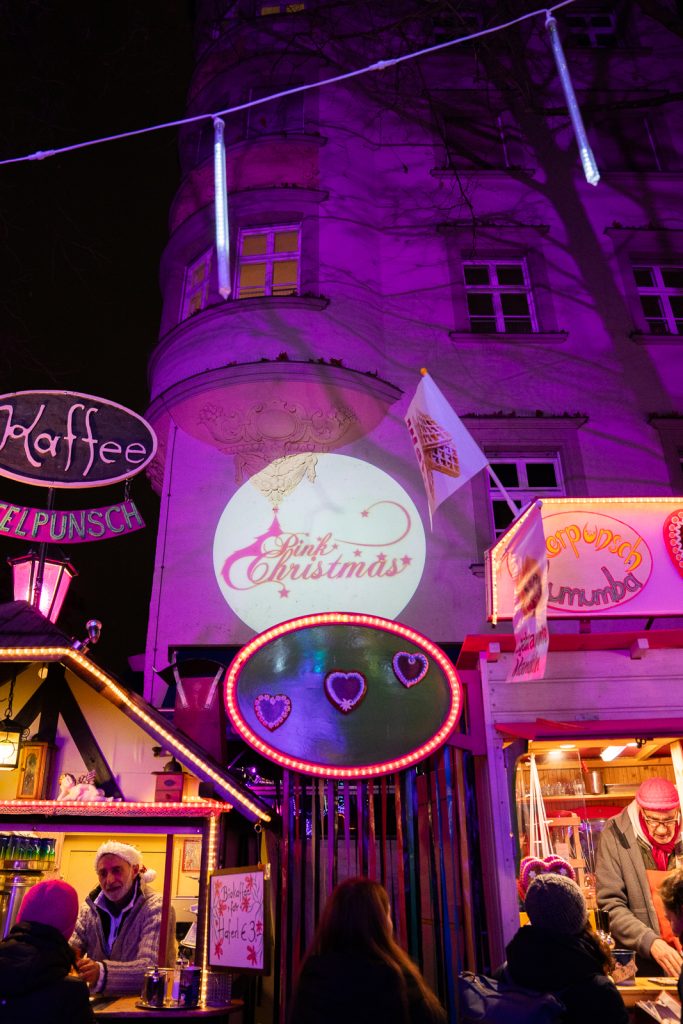 Pink Christmas Market Munich