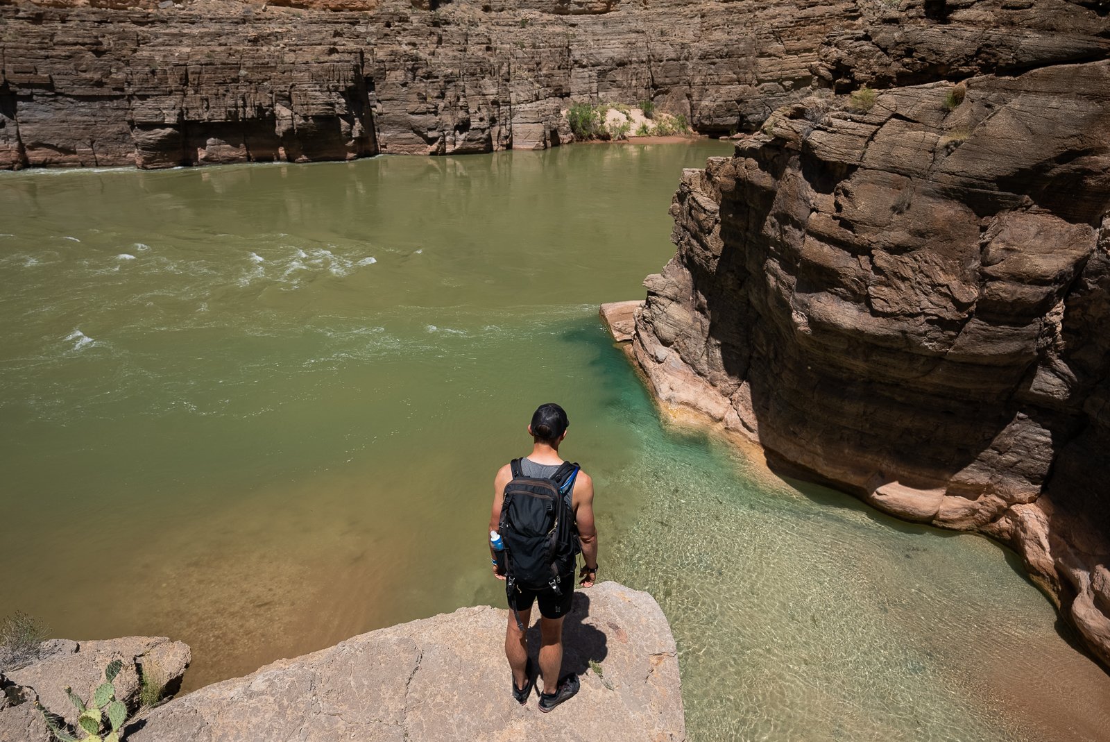 How to hike to The Confluence in Havasupai