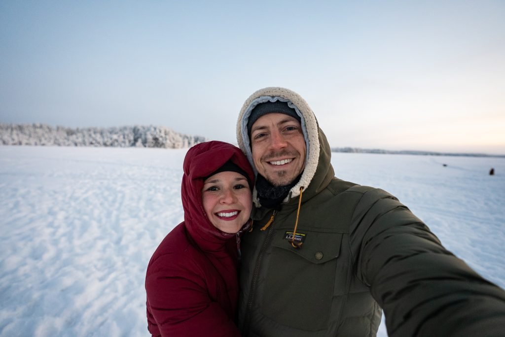 Winter hiking gear