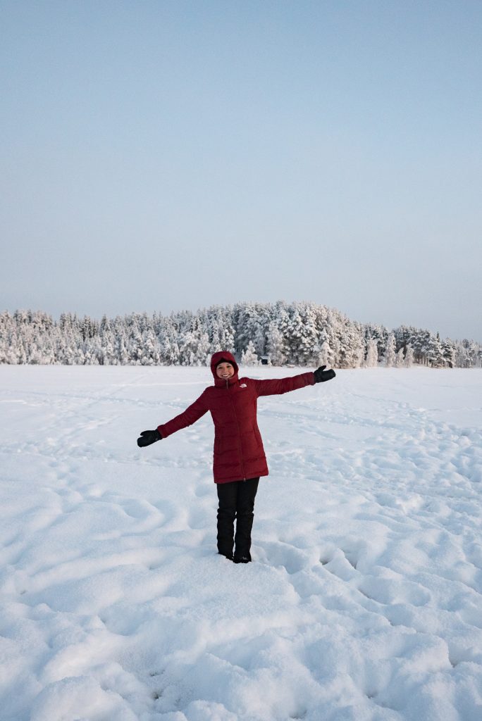 Winter hiking gear