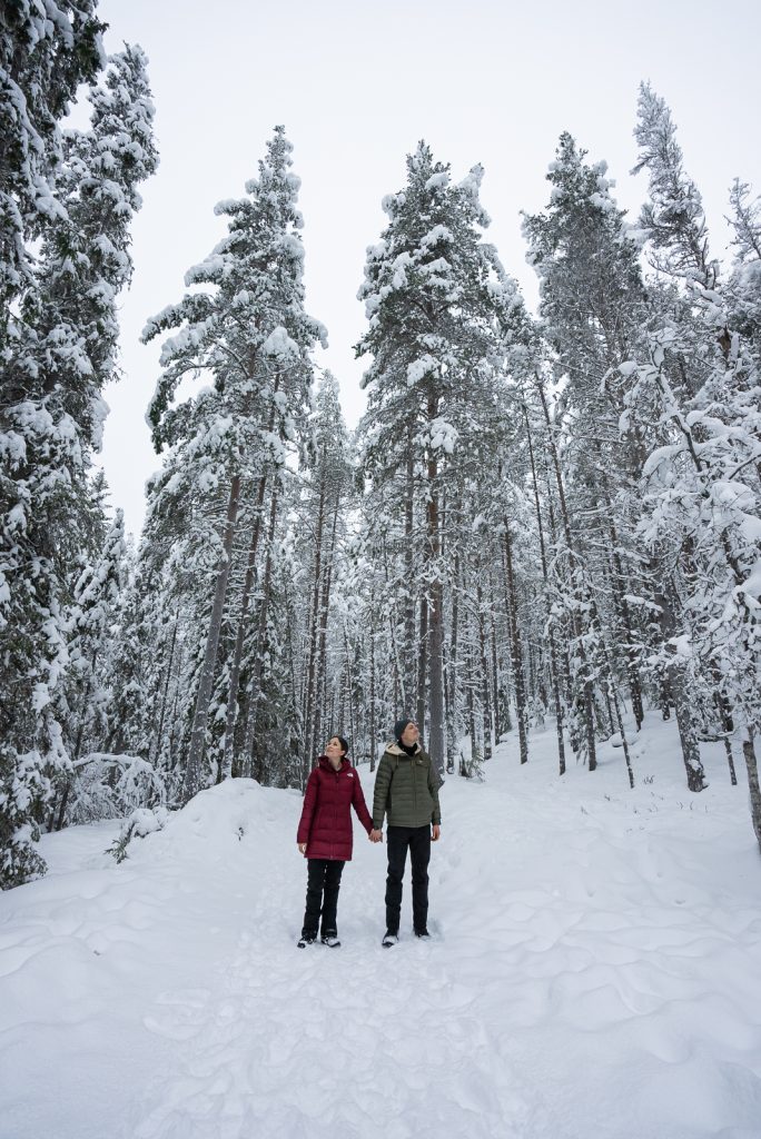 Winter hiking gear