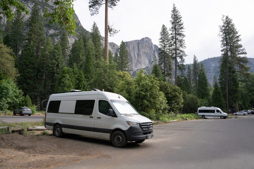 Yosemite National Park parking