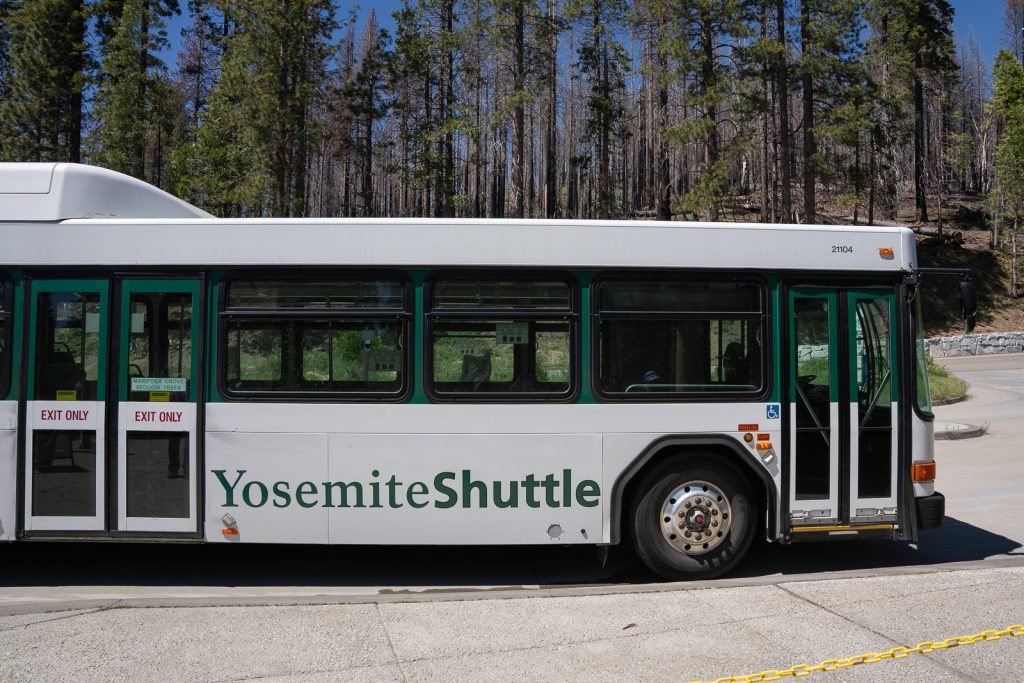 Yosemite National Park shuttle