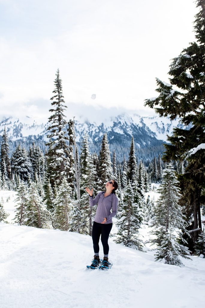 Winter hiking gear