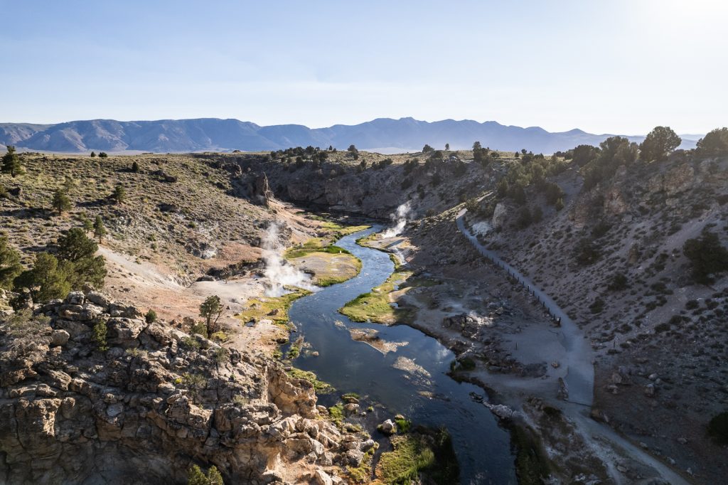 Hot Creek Geologic Site | Eastern Sierra road trip on California’s Highway 395