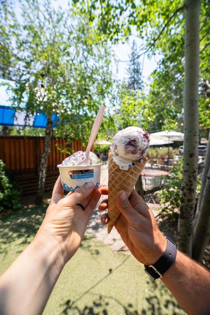 Little Truckee Ice Creamery | 3 Days in Lake Tahoe Itinerary