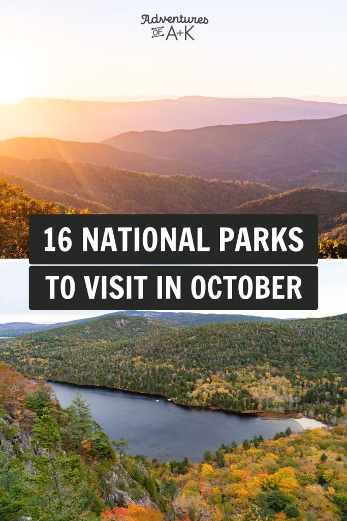 The 16 Best National Parks to visit in October