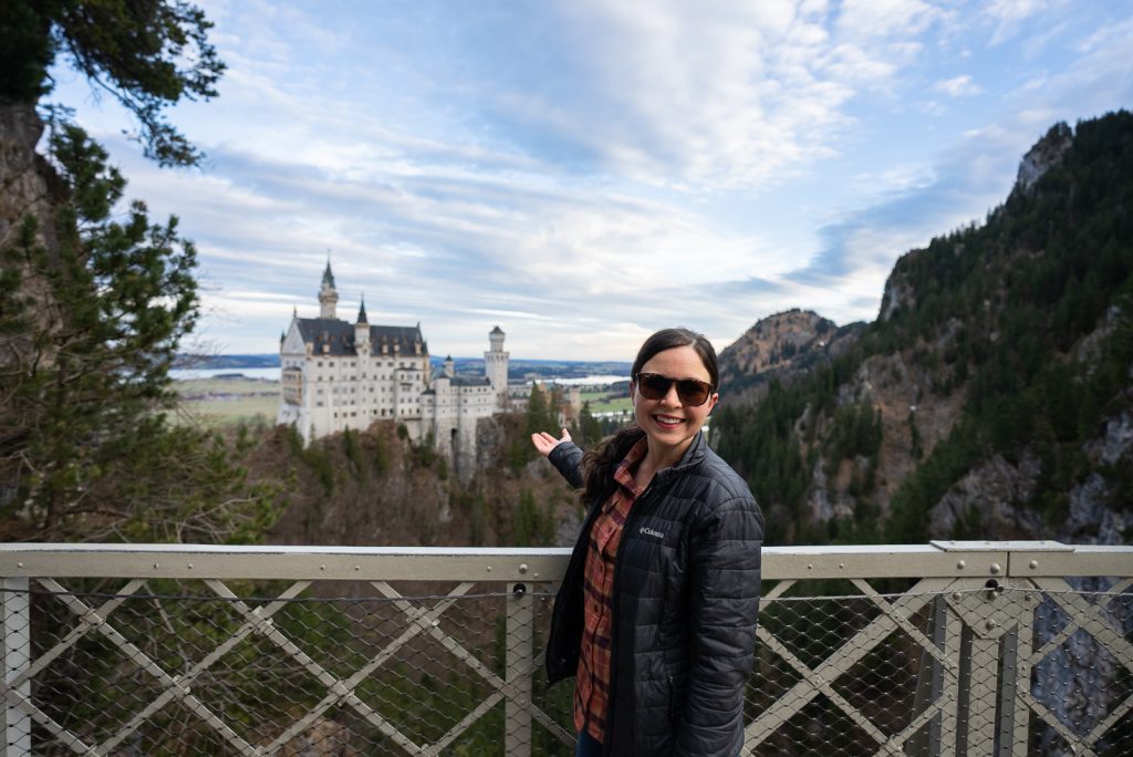 Neuschwanstein Castle in winter