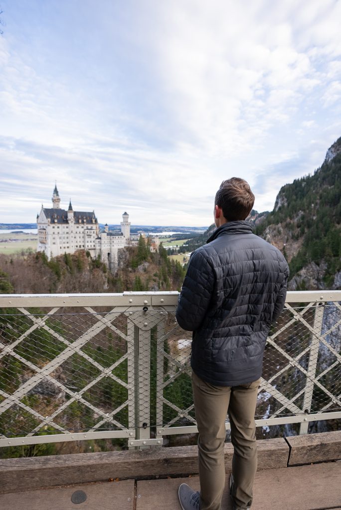Neuschwanstein Castle in the winter
