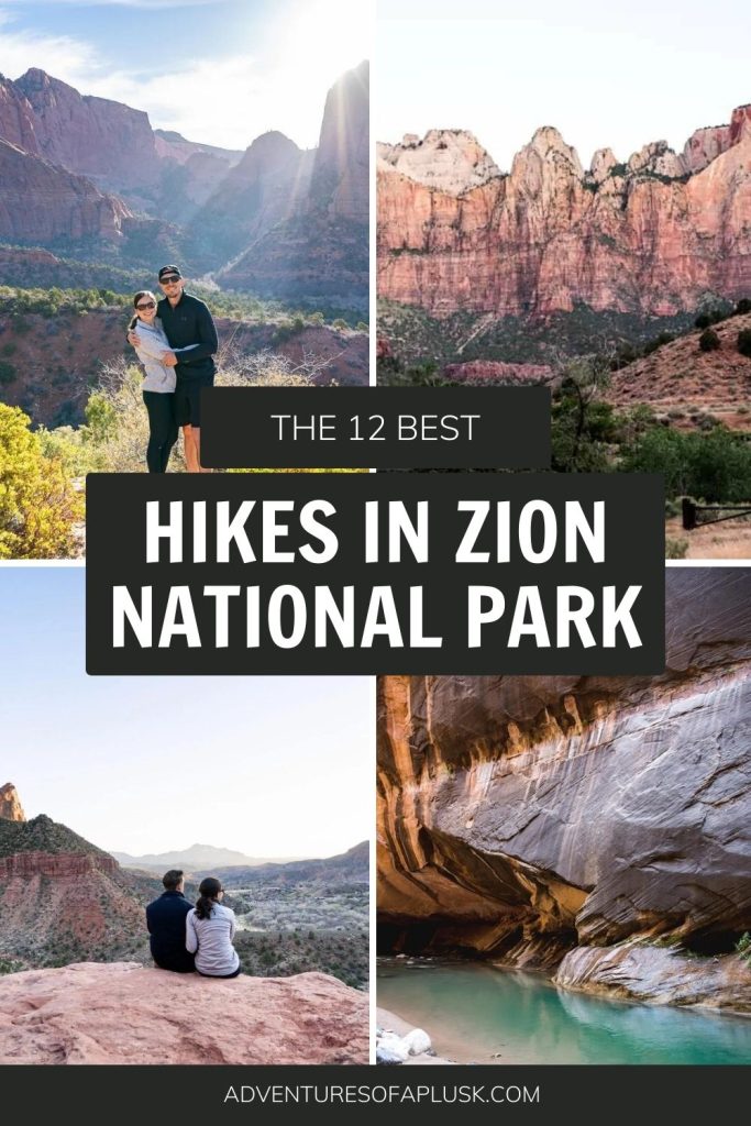 The best hikes in Zion National Park | Things to do in Zion | The Mighty Five | Best hikes in Utah | Visit Utah | Utah Vacation | Things to do in the west | Things to do near Las Vegas