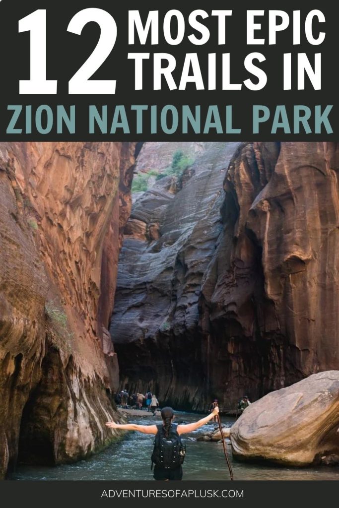 The best hikes in Zion National Park | Things to do in Zion | The Mighty Five | Best hikes in Utah | Visit Utah | Utah Vacation | Things to do in the west | Things to do near Las Vegas
