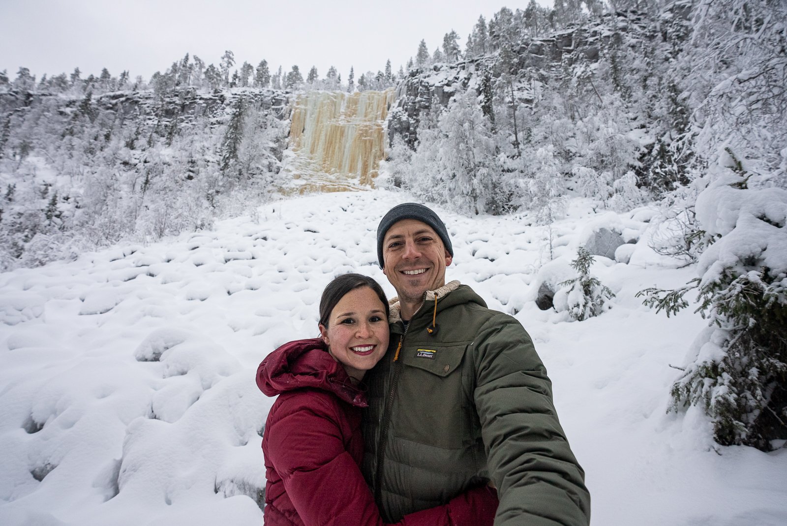 How to visit the Korouoma Canyon Frozen Waterfalls in Finland