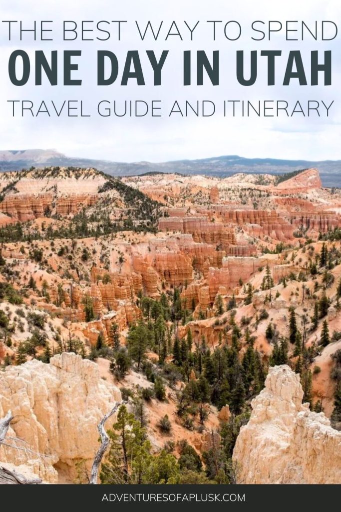 One Day in Bryce Canyon National Park Itinerary | Things to do in Bryce Canyon | Bryce Canyon Itinerary | National Parks in Utah | Mighty Five | Southern Utah Rod Trip
