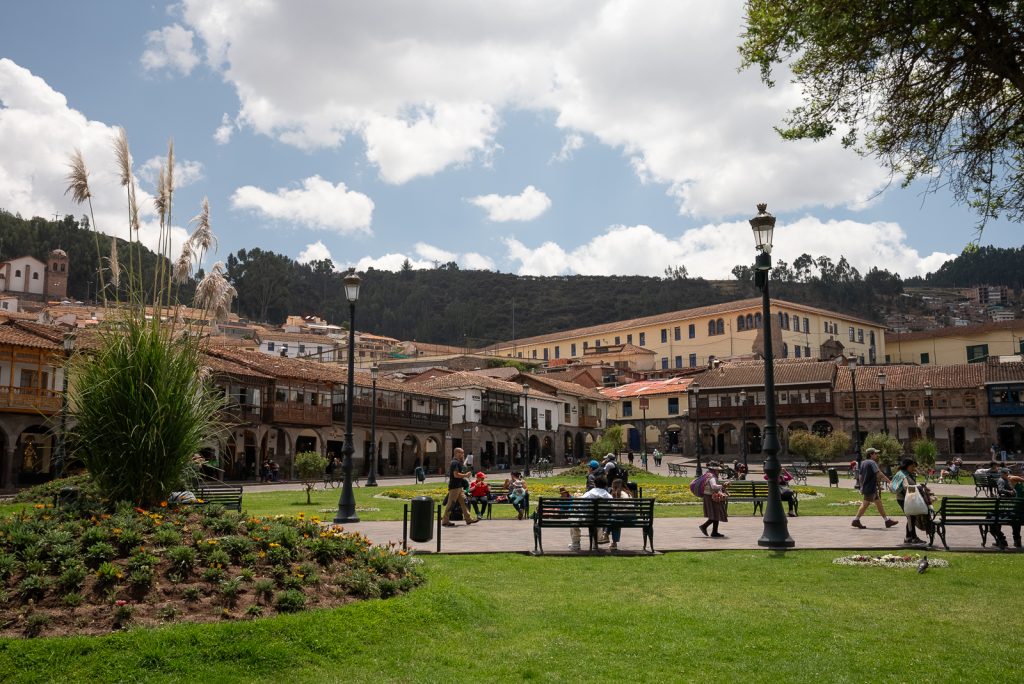 Plaza de Armas in Cusco, Peru