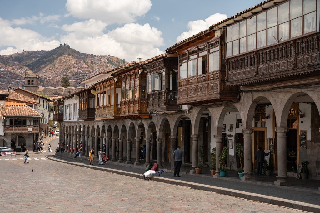 Plaza de Armas in Cusco, Peru