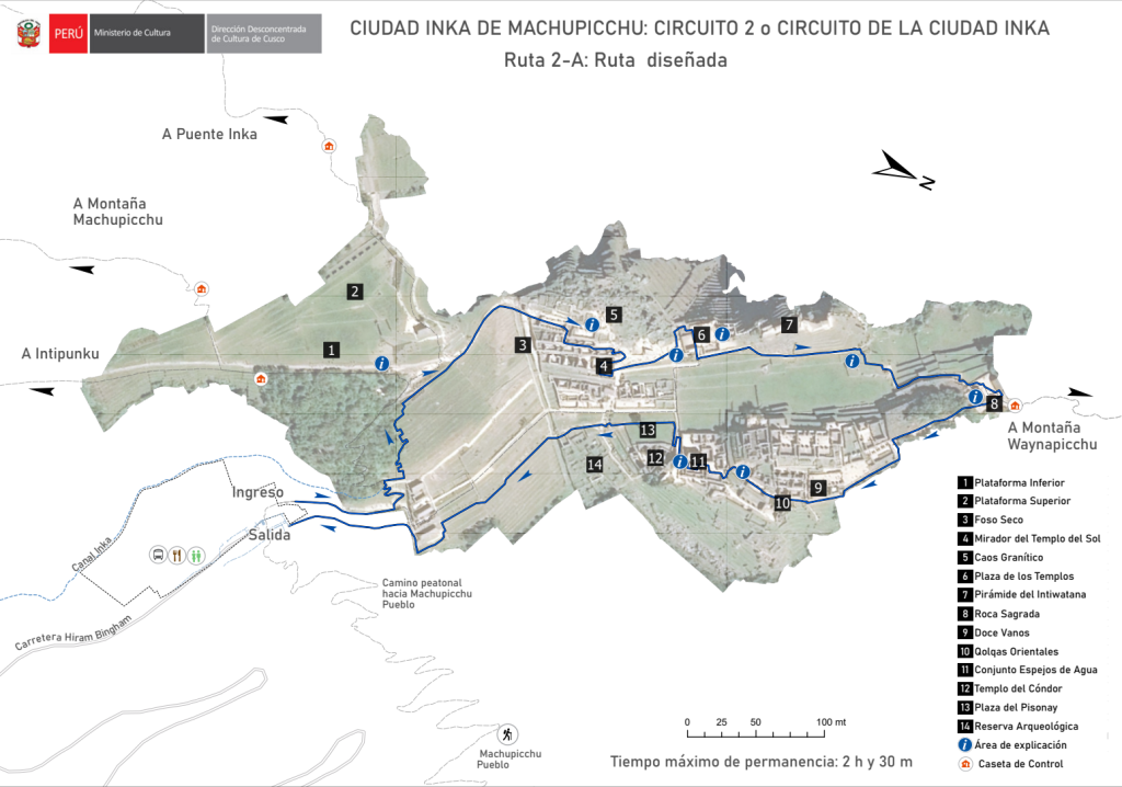 Machu Picchu Circuits Route 2-A