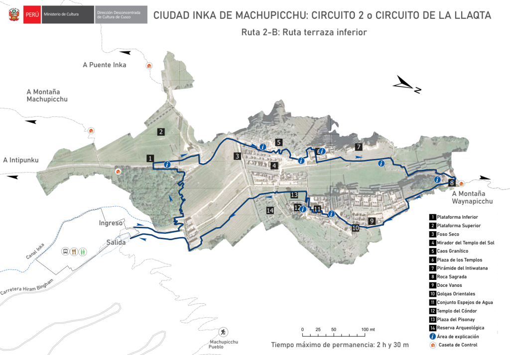 Machu Picchu Circuits Route 2-B