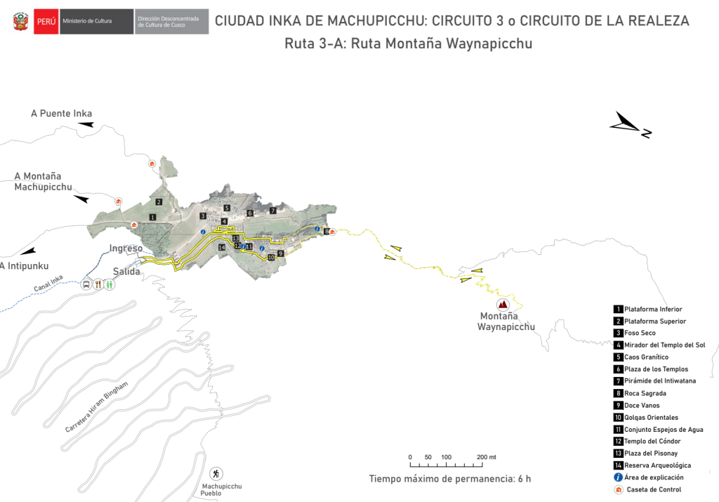 Machu Picchu Circuits Route 3-A