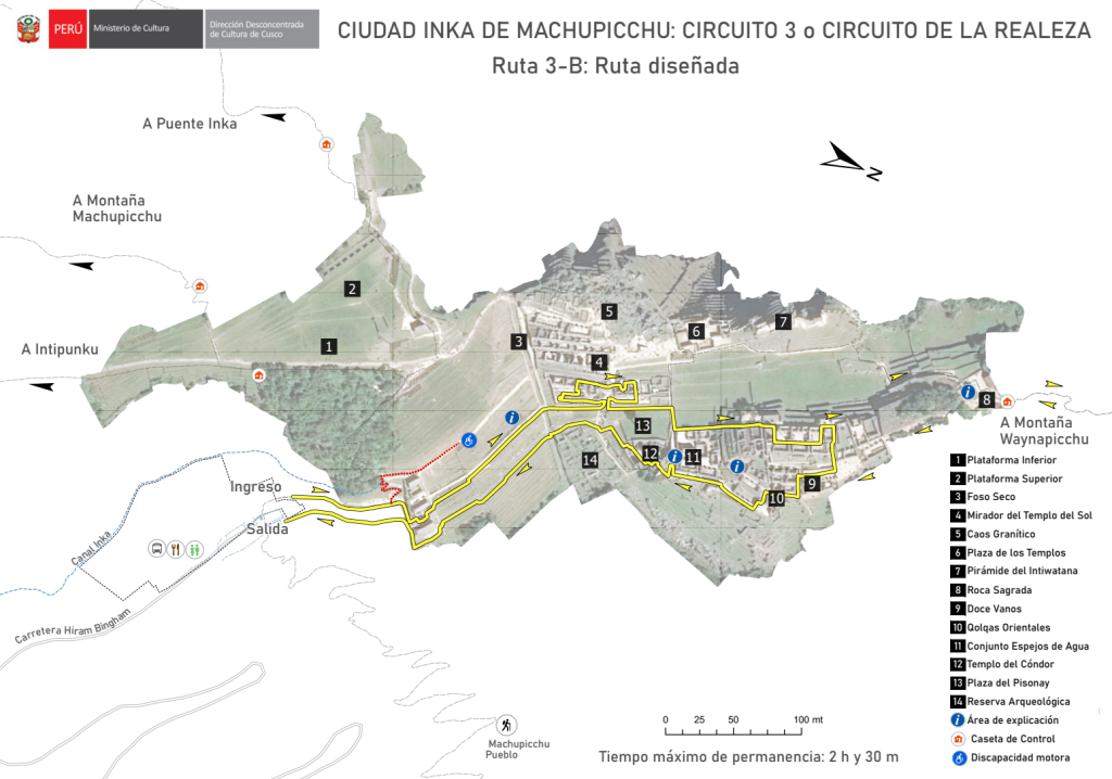 Machu Picchu Circuits Route 3-B