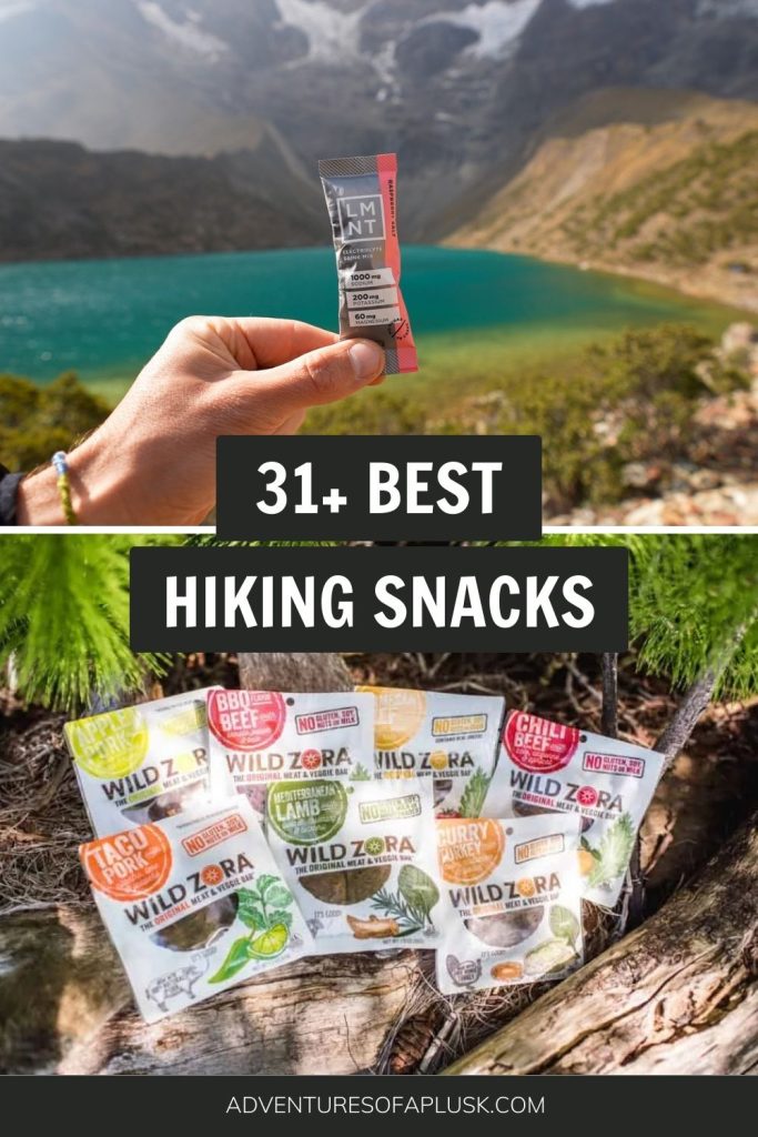 31+ BEST hiking snacks for your next adventure!