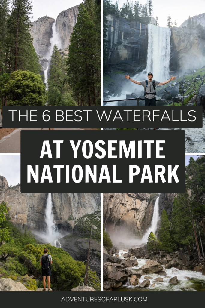 The best waterfalls at Yosemite National Park | Waterfall Hikes in Yosemite | Hikes in Yosemite | things to do at Yosemite National Park | Waterfalls in California