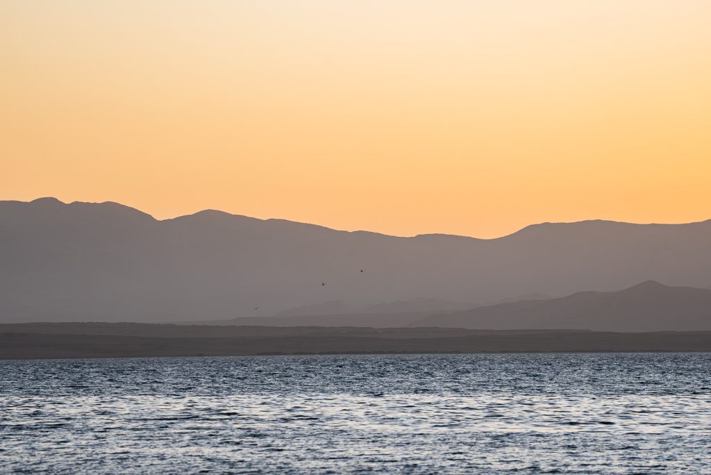 Sunset in Paracas, Peru