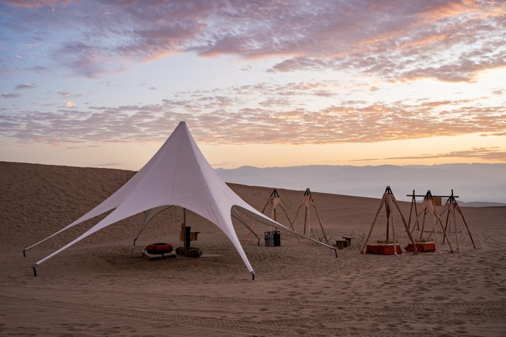 Glamping in Huacachina