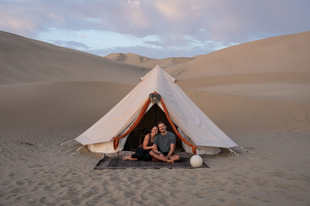Glamping in Huacachina