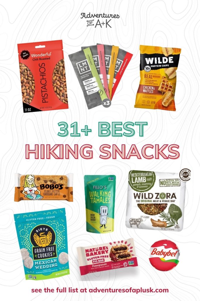31+ BEST hiking snacks for your next adventure!
