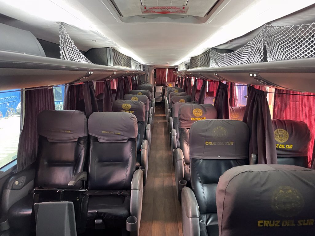 Bus to Huacachina